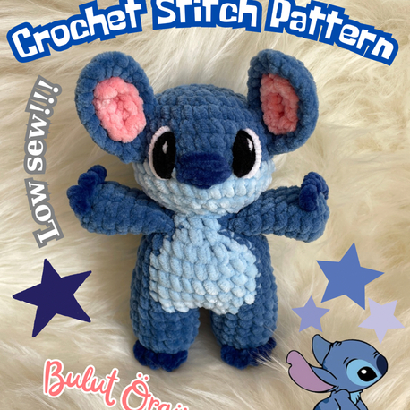 Örgü peluş stitch tarifi 