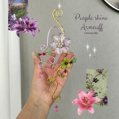 Purple Shıne Armcuff ۶ৎ