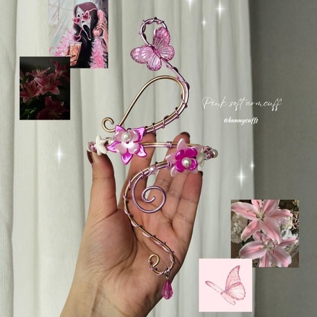 Pink soft armcuff ♡︎