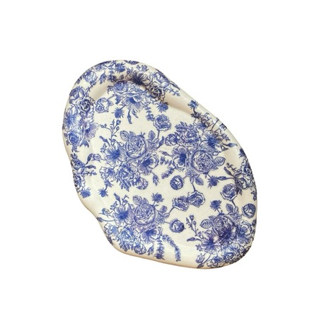 Blue Flower Dekoratif Tabak