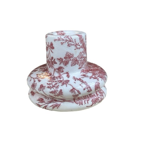 Bordeaux Flower Şamdan