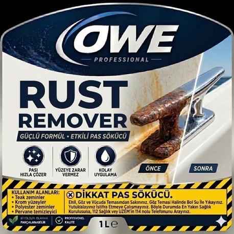 RUST REMOVER PAS VE LEKE TEMİZLEYİCİ 1 LT