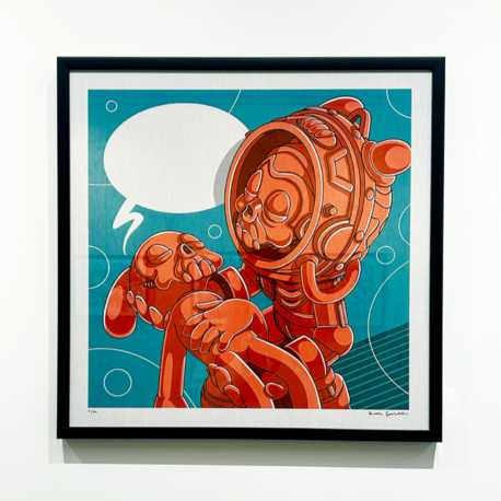 Suffer (60x60 cm)