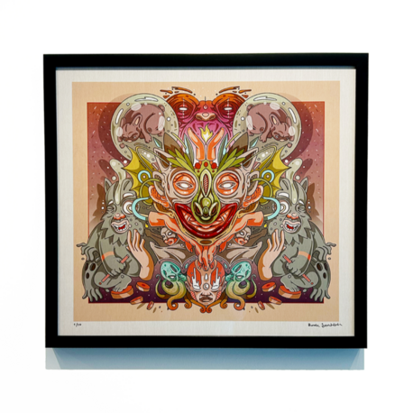 Shaman (50x45 cm)