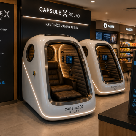 Capsule X Relax | 1 Saat Premium Dinlenme Deneyimi