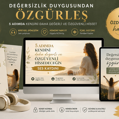 Değersizlik duygusundan  Özgürleşip kendi değerimi hatırlamak ve özgüvenli olmak.