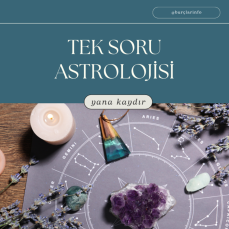 Tek Soru Astrolojisi 