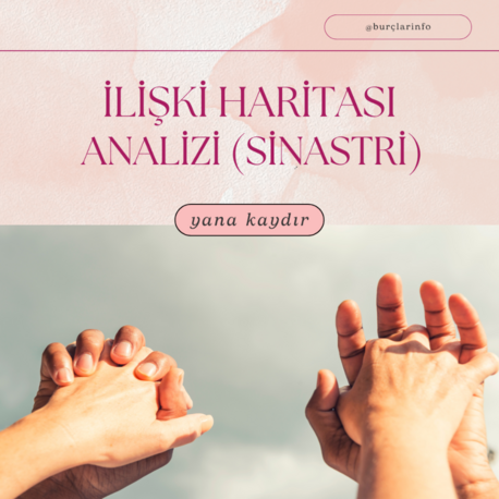 İlişki Haritası Analizi (Sinatri) – Astrolojik Uyum Raporu