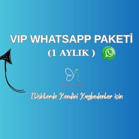 WhatsApp VIP Aylık Paket – Yoğun Destek ve Birebir Temas
