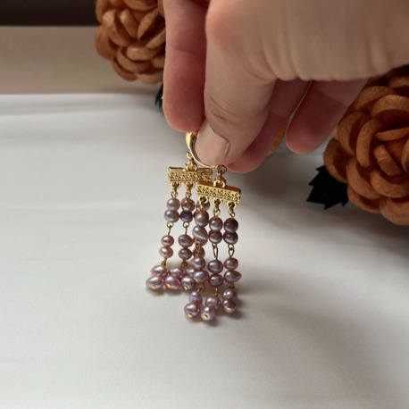 Dreamy Lavender Earrings