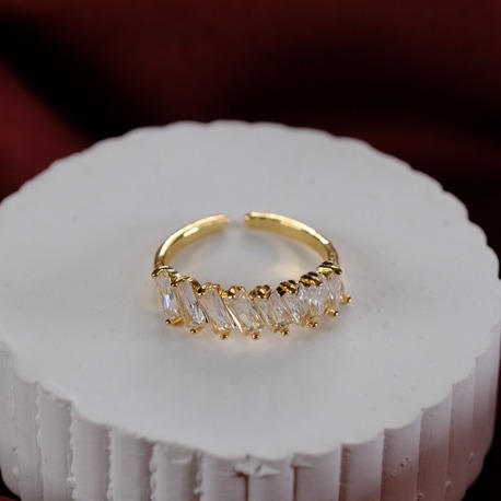 Yarım Tamtur Yüzük- Gold