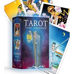 Tarot 78 Kart ve Yorum Kitabı Karton Kutulu
