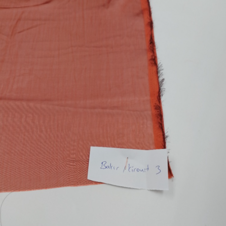 JANJAN ŞİFON KUMAŞ (TABA-BAKIR-KİREMİT TONLARI)
