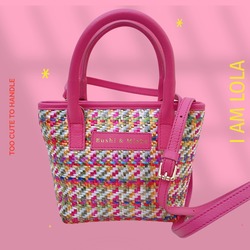 LOLA RAFFIA BAG