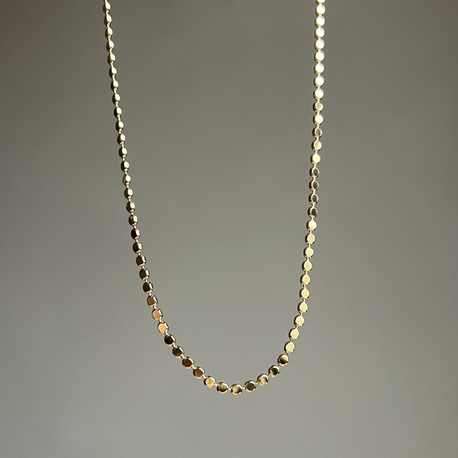 Gold Sade Zincir Kolye