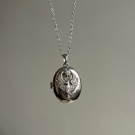 Silver Alya Kolye