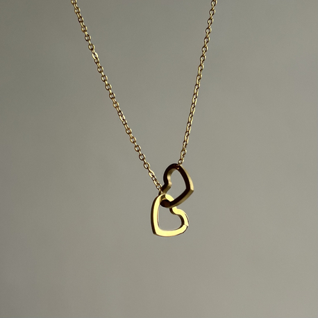 Gold Aşk Düğümü Kolye