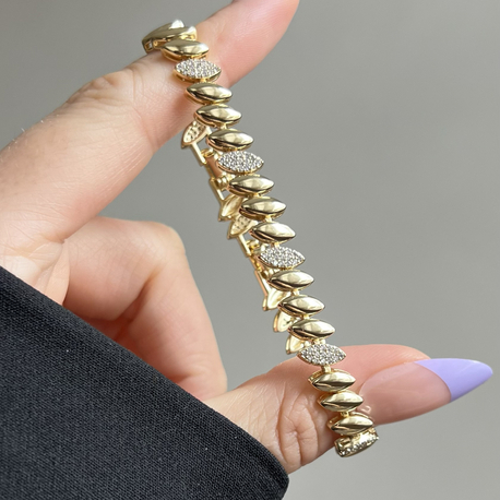 Gold Damla Bileklik