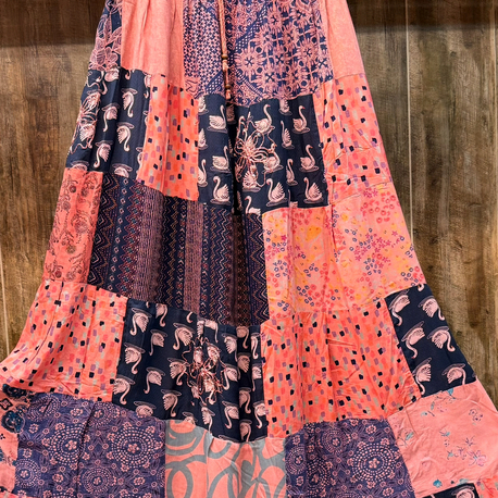 Otantik patchwork etek