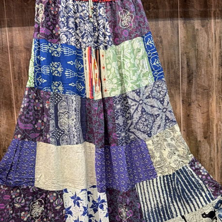 Otantik patchwork etek