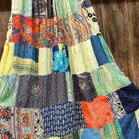 Otantik patchwork etek