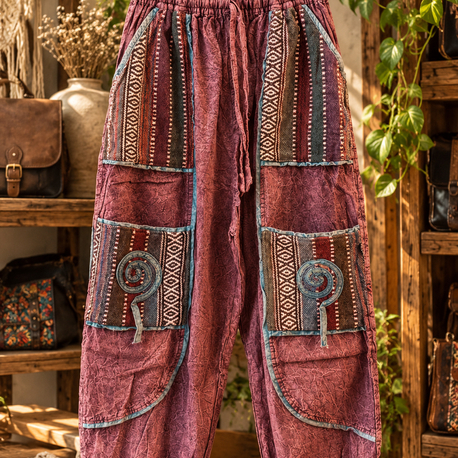 Nepal tasarım pantolon