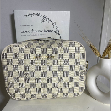 LV Damier Ekru Crossbody Çanta