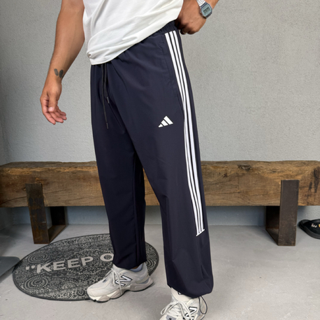 Adidas Essentials Oversized Pants Navy/White