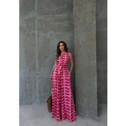 Desenli Tulum Pembe