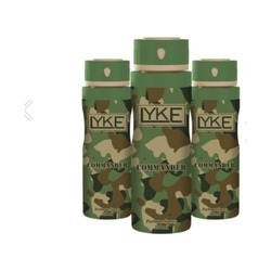 Lyke Commander Erkek Deodorant Sprey 200 ml x 3 Adet