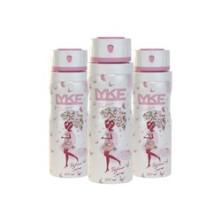 Lyke Papillon Kadın Deodorant Sprey 200 ml x 3 Adet