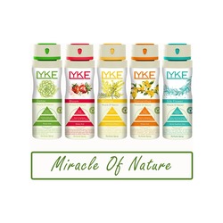 Lyke Miracle Of Nature Selection Serisi Kadın Deodorant Sprey 200 ml x 5 Adet