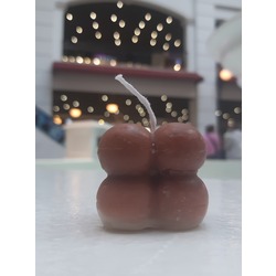 Çikolata Kokulu Minik Bubble Mum