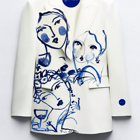 Blue Faces 