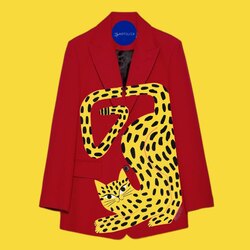 Polca Leopard Red 