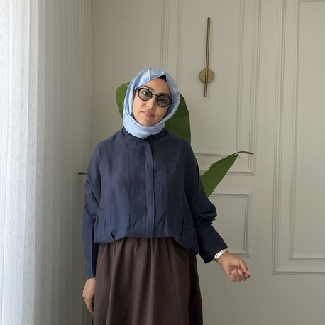 Poplin etek 