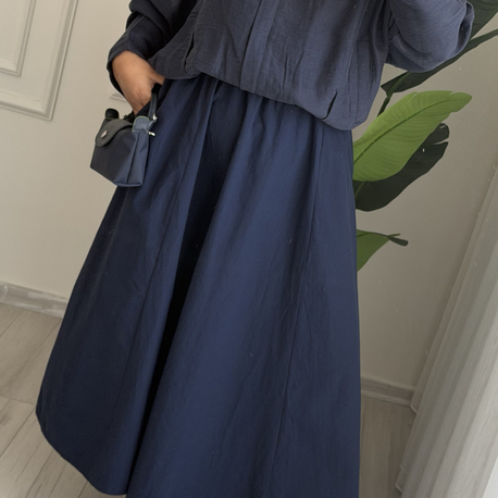 Poplin etek