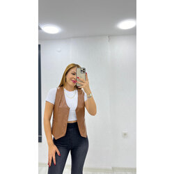 Taba deri yelek