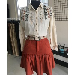 gabardin etek