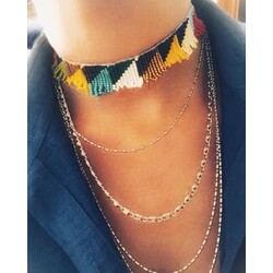 ETNİK CHOKER KOLYE