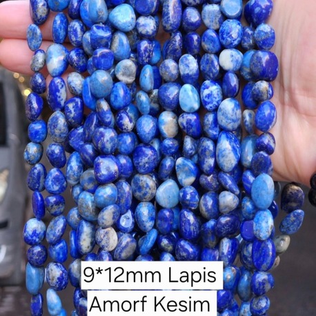 Amorf Kesim Lapis Lazuli Dize