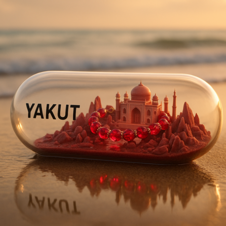 7A Kalite %100 Doğal Yakut Taşının Bileklik