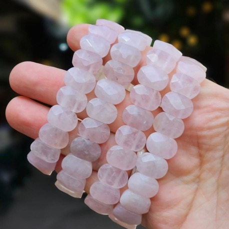 Rolex Tarzı Pembe Kuvars Taşı
