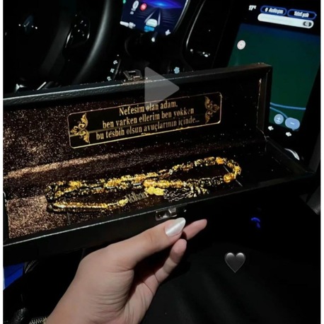 Rosary Gold Kişiye Özel İsimli Ve Özel Yazılı Kutulu