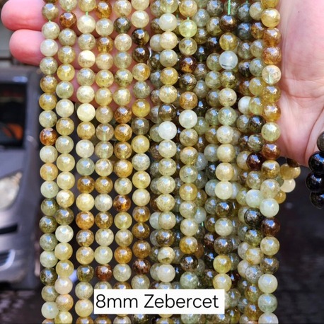 8 MM ZEBERCET (PERİDOT)TAŞI