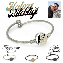 Hatıra bilekliği (çift taraflı)