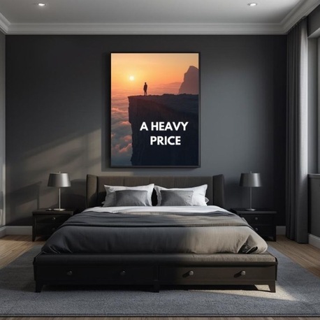 Motivational Cliff Poster | Printable Wall Art (Digital Download) 