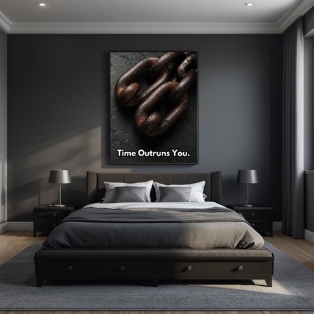 Motivational Poster Printable | Discipline, Time Management & Productivity Wall Art