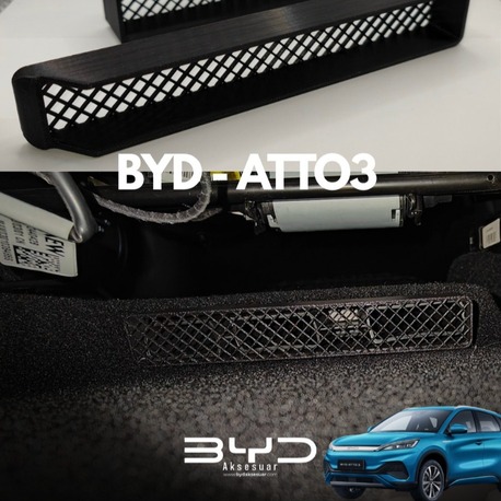 BYD Atto 3 Arka Koltuk Altı Kalorifer Izgara Kapağı