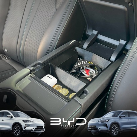 BYD Seal / U EV & DMI Uyumlu Kolçak Altı Organizer + Hediyeli Anahtarlık